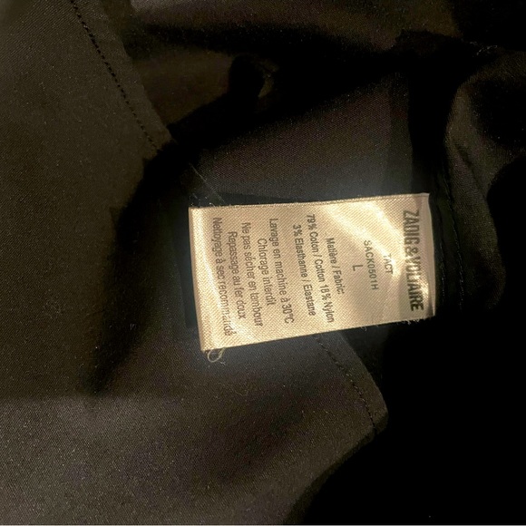 Zadig and Voltaire button down size L - Picture 2 of 4
